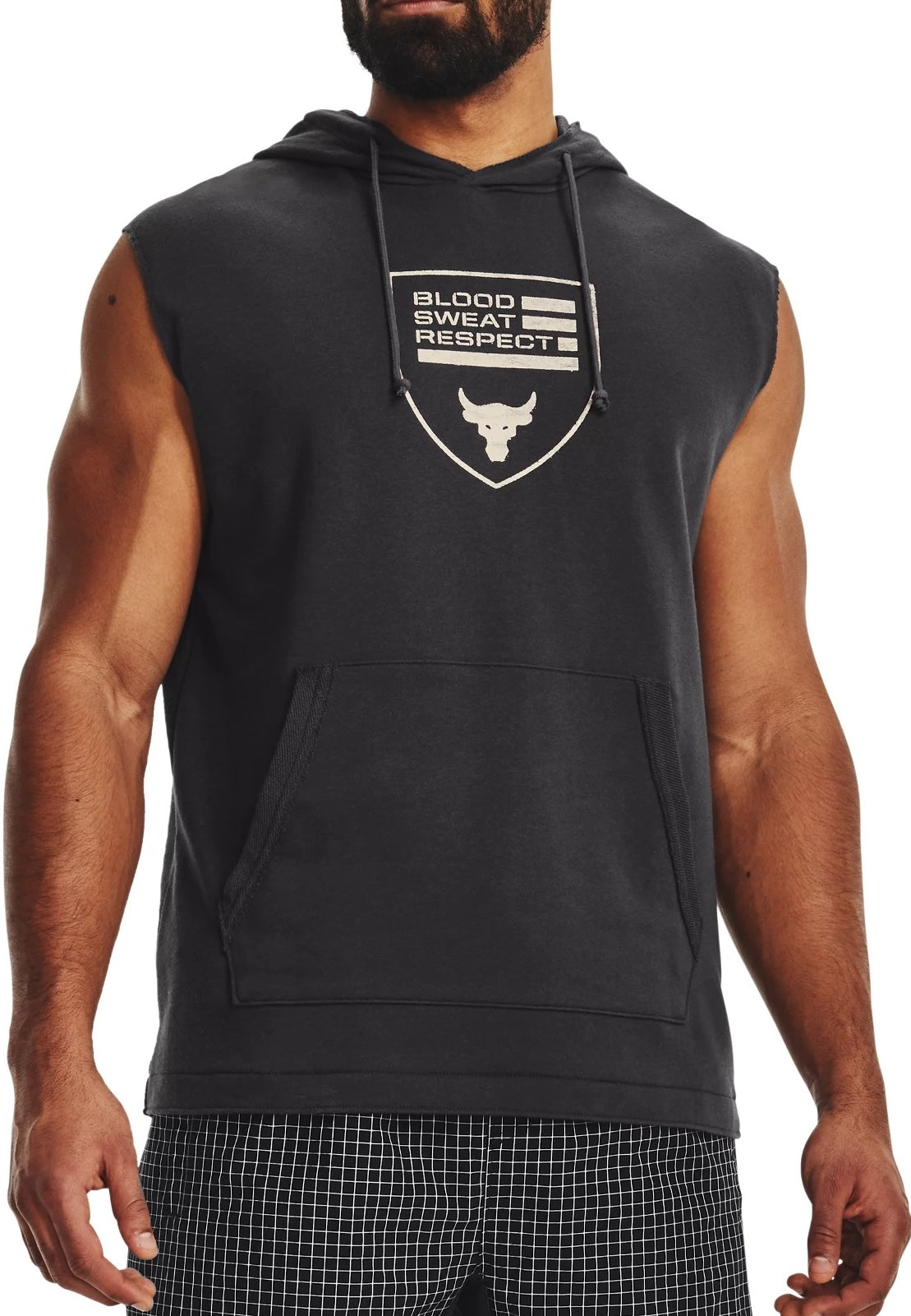 Project Rock Heavyweight Terry Men's Sleeveless Hoodie 1370462-010