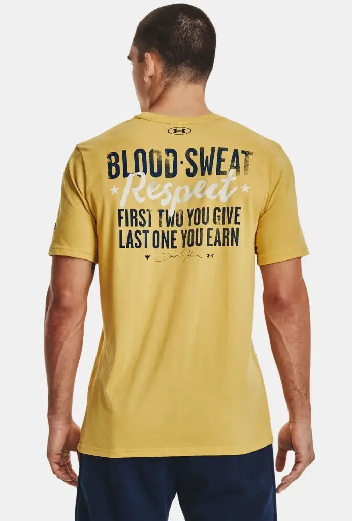 Project Rock Respect Men's Short Sleeve 1370482-760