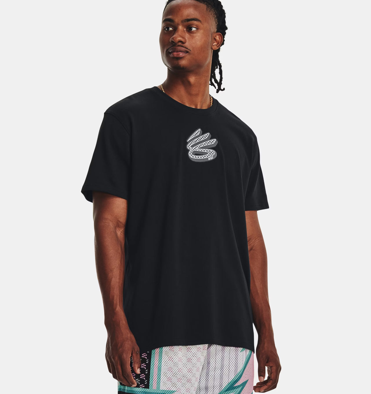 Curry Logo Heavyweight Men's Short Sleeve 1376801-001