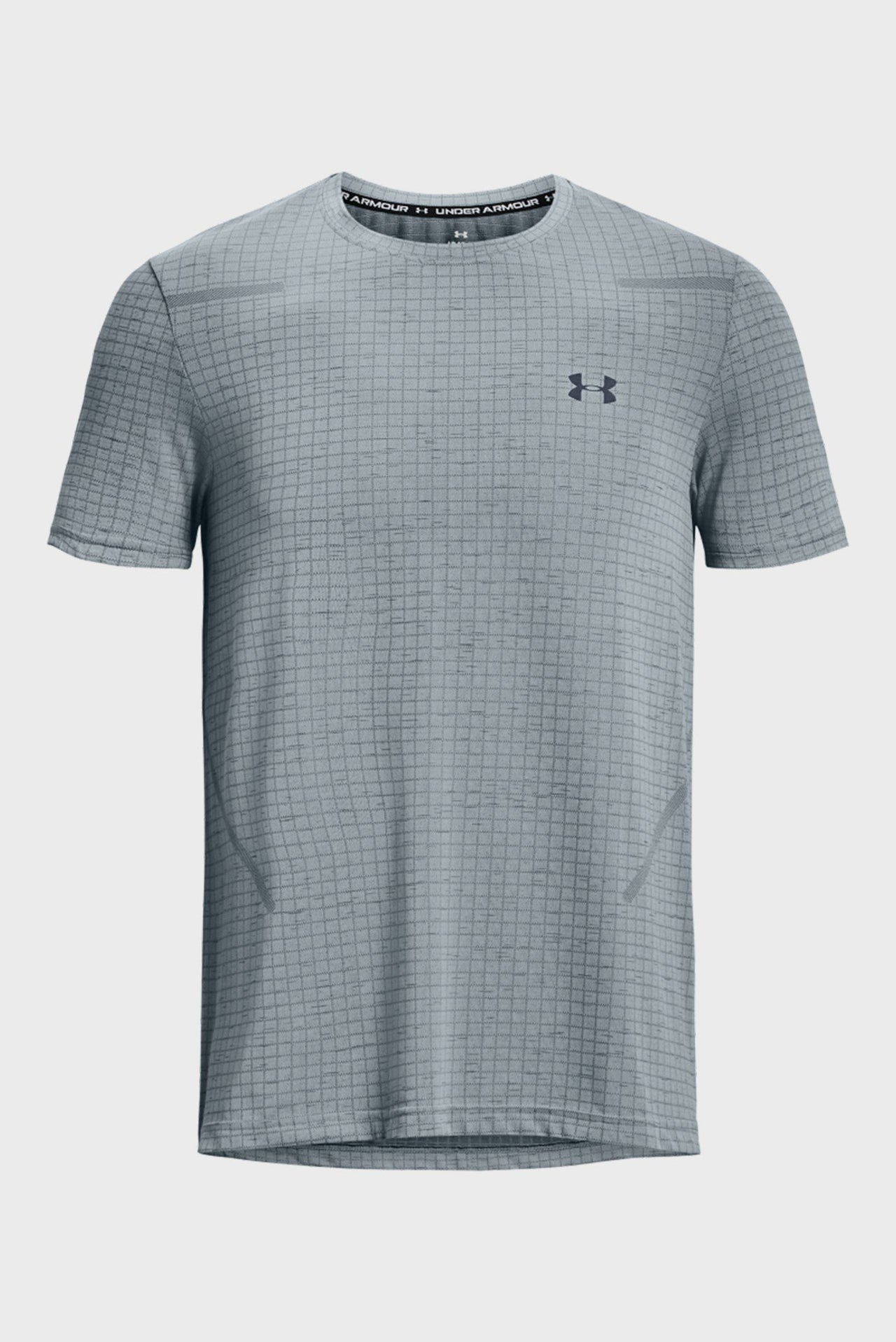 UA Seamless Grid Men's Short Sleeve 1376921-465