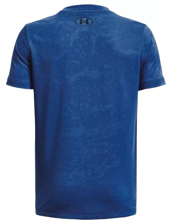 UA Tech™ Vent Jacquard Boys' Short Sleeve 1378546-471