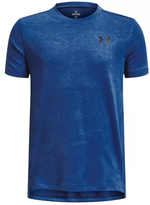 UA Tech™ Vent Jacquard Boys' Short Sleeve 1378546-471