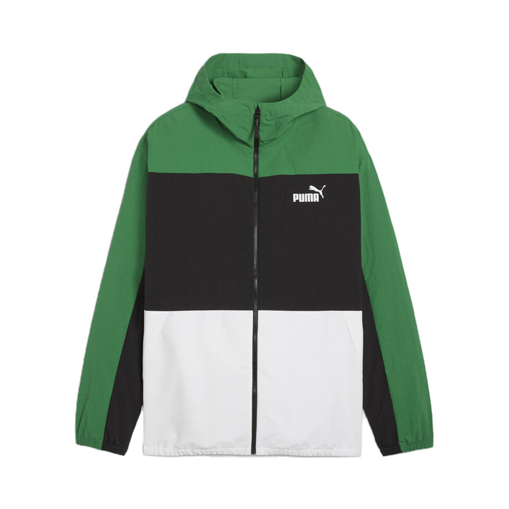 PUMA Colorblock Hooded Windbreaker 67538786