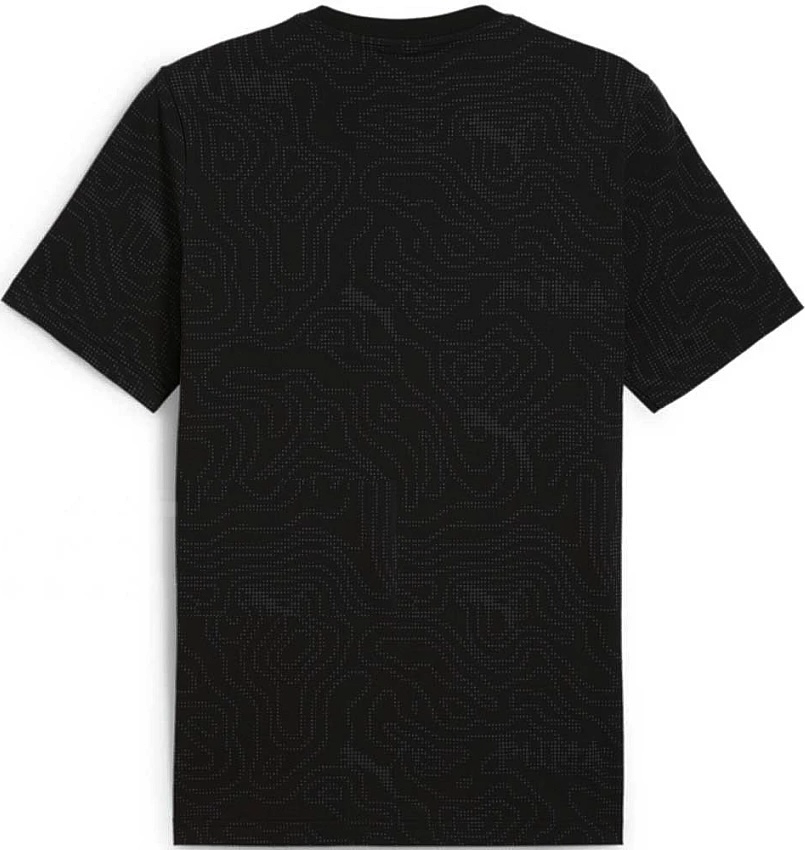 Puma OPEN ROAD AOP Tee Black Men's T-Shirt Black 68165601