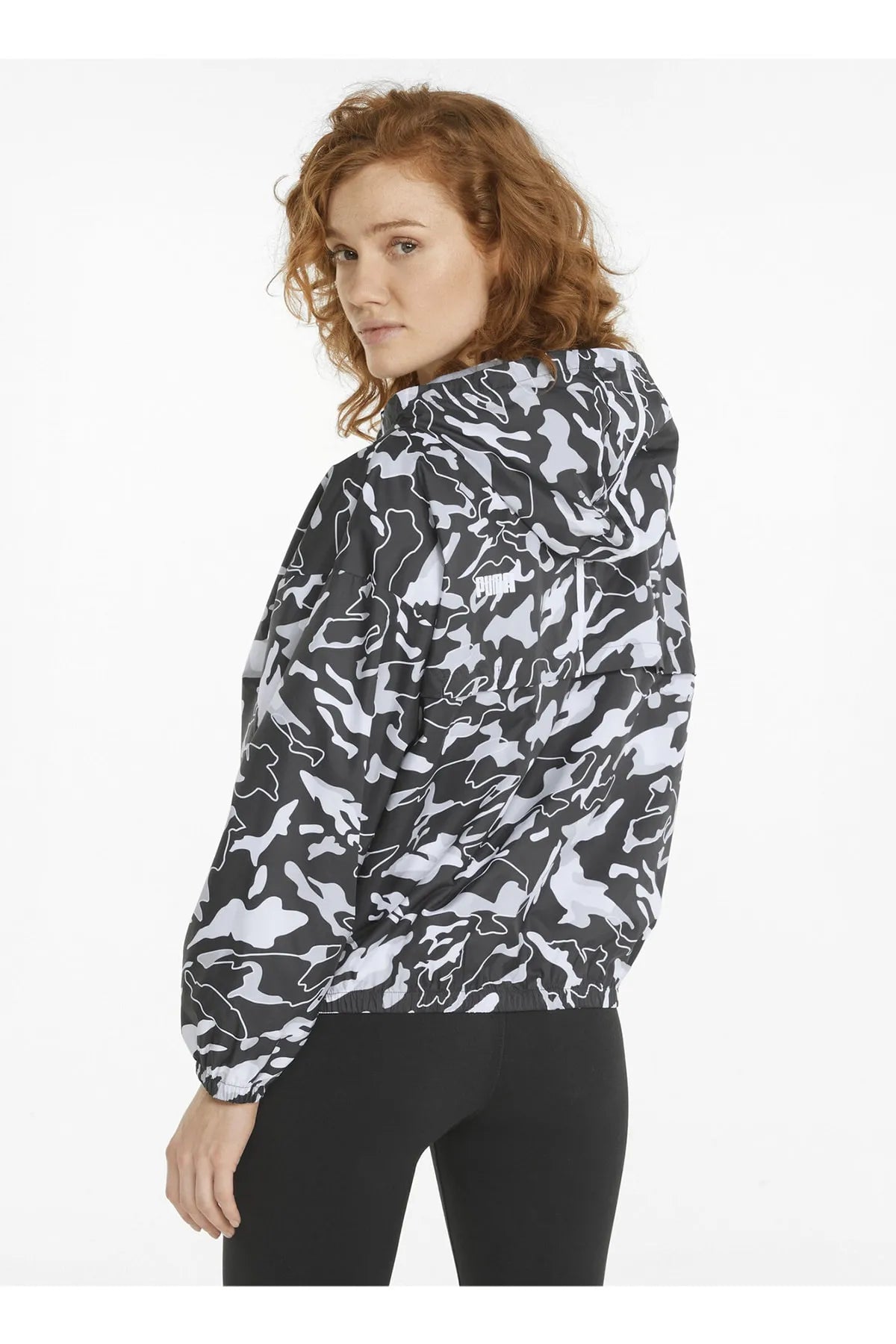 Puma Loose-fit Windbreaker Black Women's Windbreaker 84749101