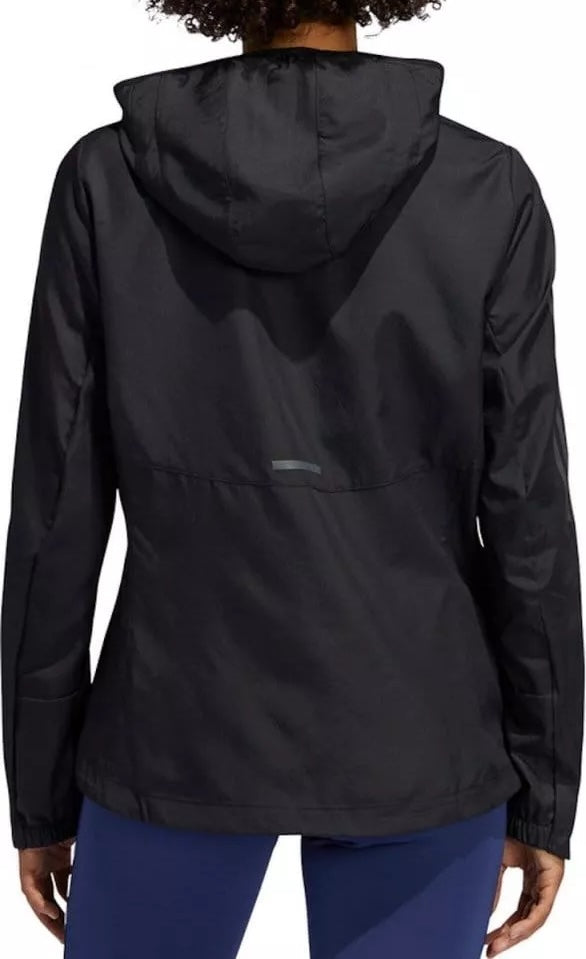 Adidas Women's Run Hooded Windbreaker Black FM6928