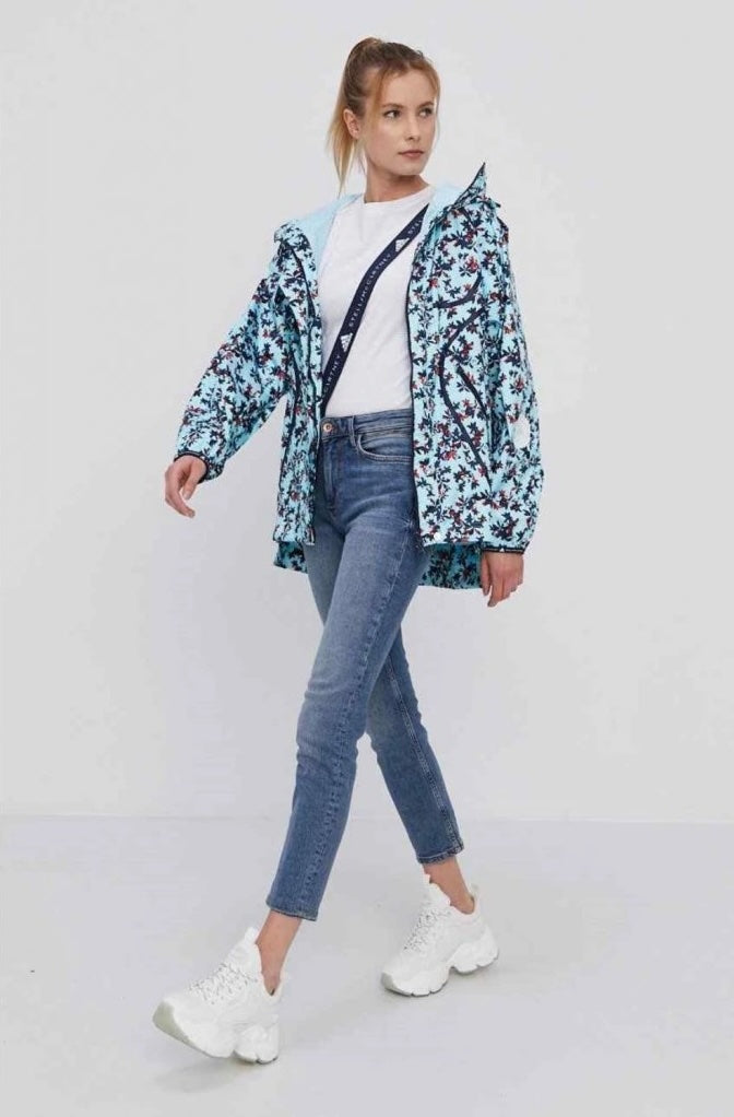 Adidas Stella McCartney TruePace Allover Print WIND.RDY Run Loose Fit Jacket GL7667