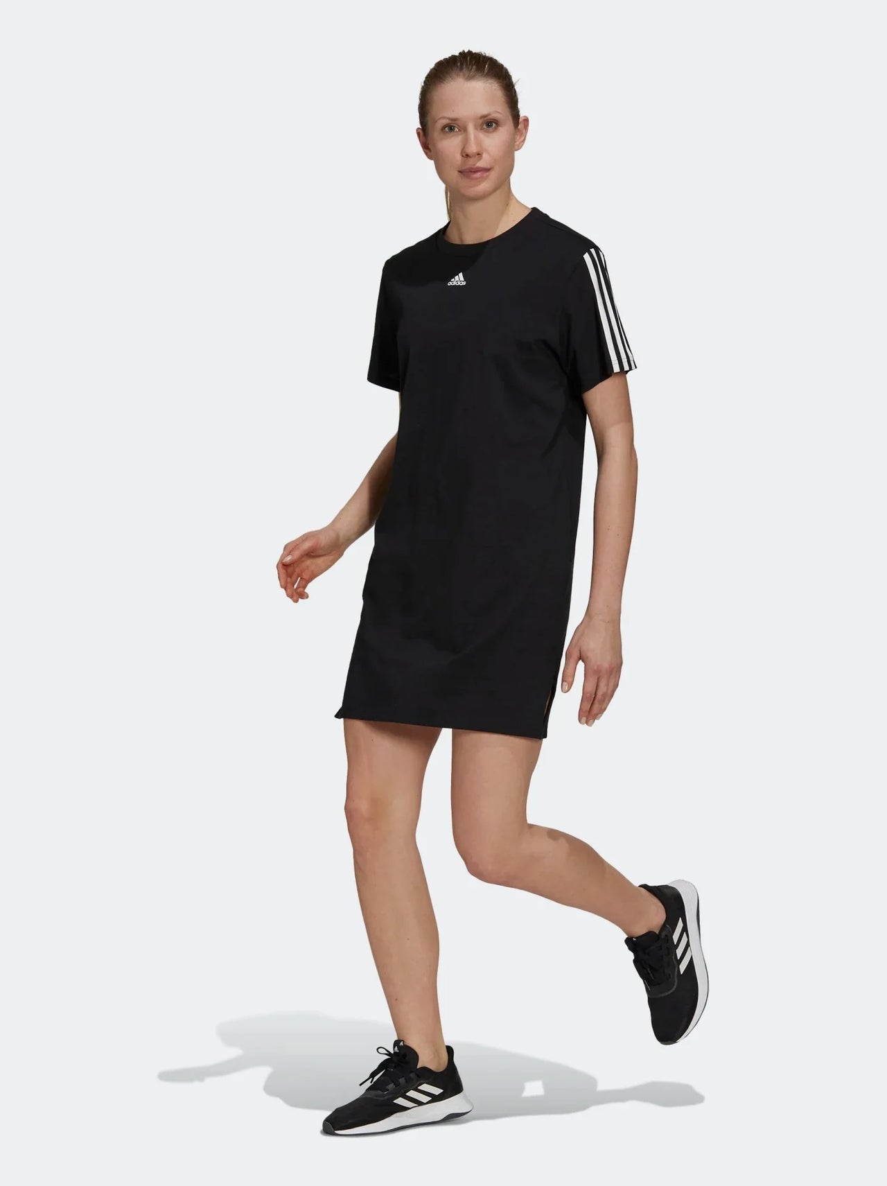 (Available soon)Adidas Women's Loose 3 Stripes Sports Dress GS1371