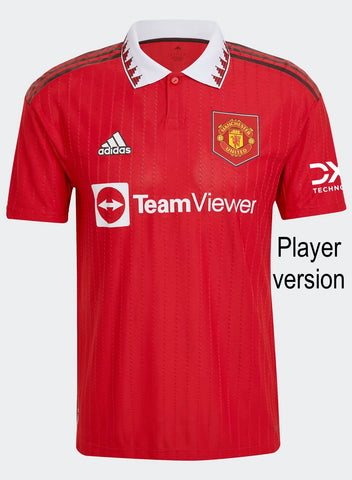 MANCHESTER UNITED 22/23 HOME Player Version Jersey H13889