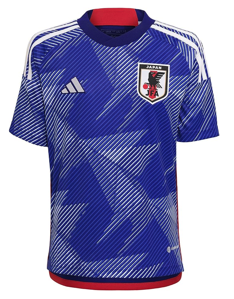 Adidas Japan Home Kid's Jersey World Cup 2022 Blue HC6299