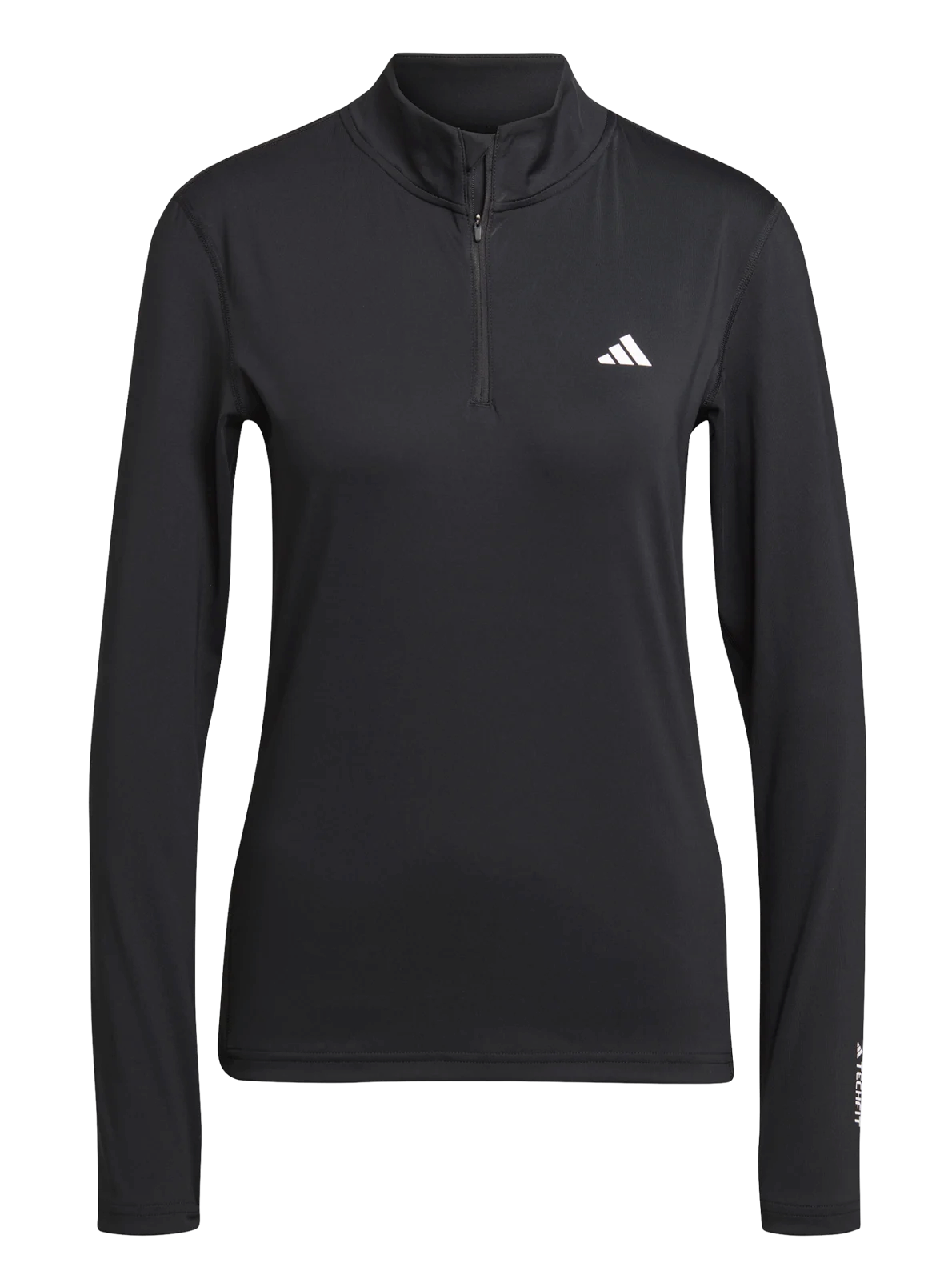 Adidas Techfit Women's Long Sleeve Quarter Zip Training Top HD8935