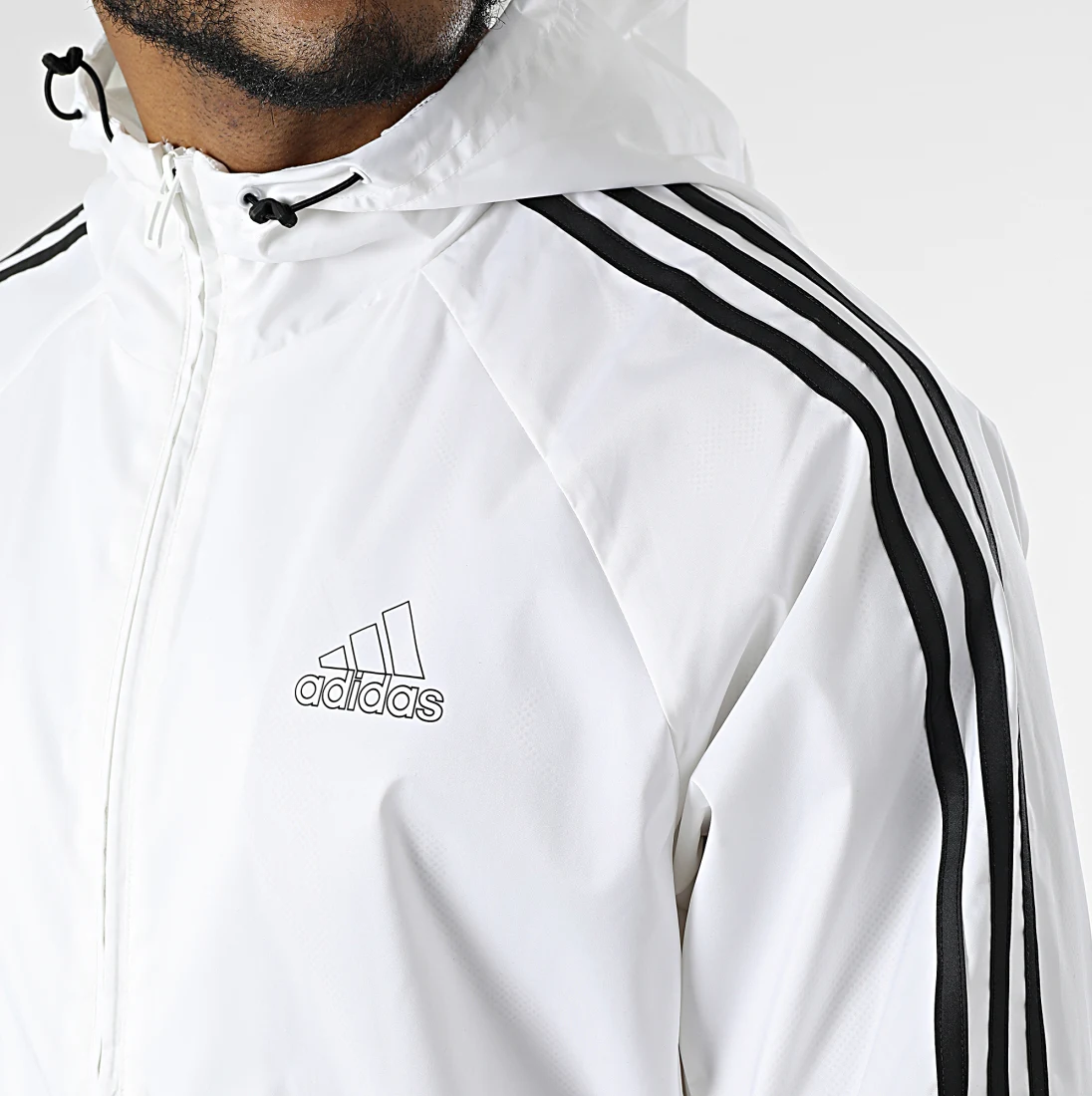 Adidas Men's Windbreaker HE4318 - White