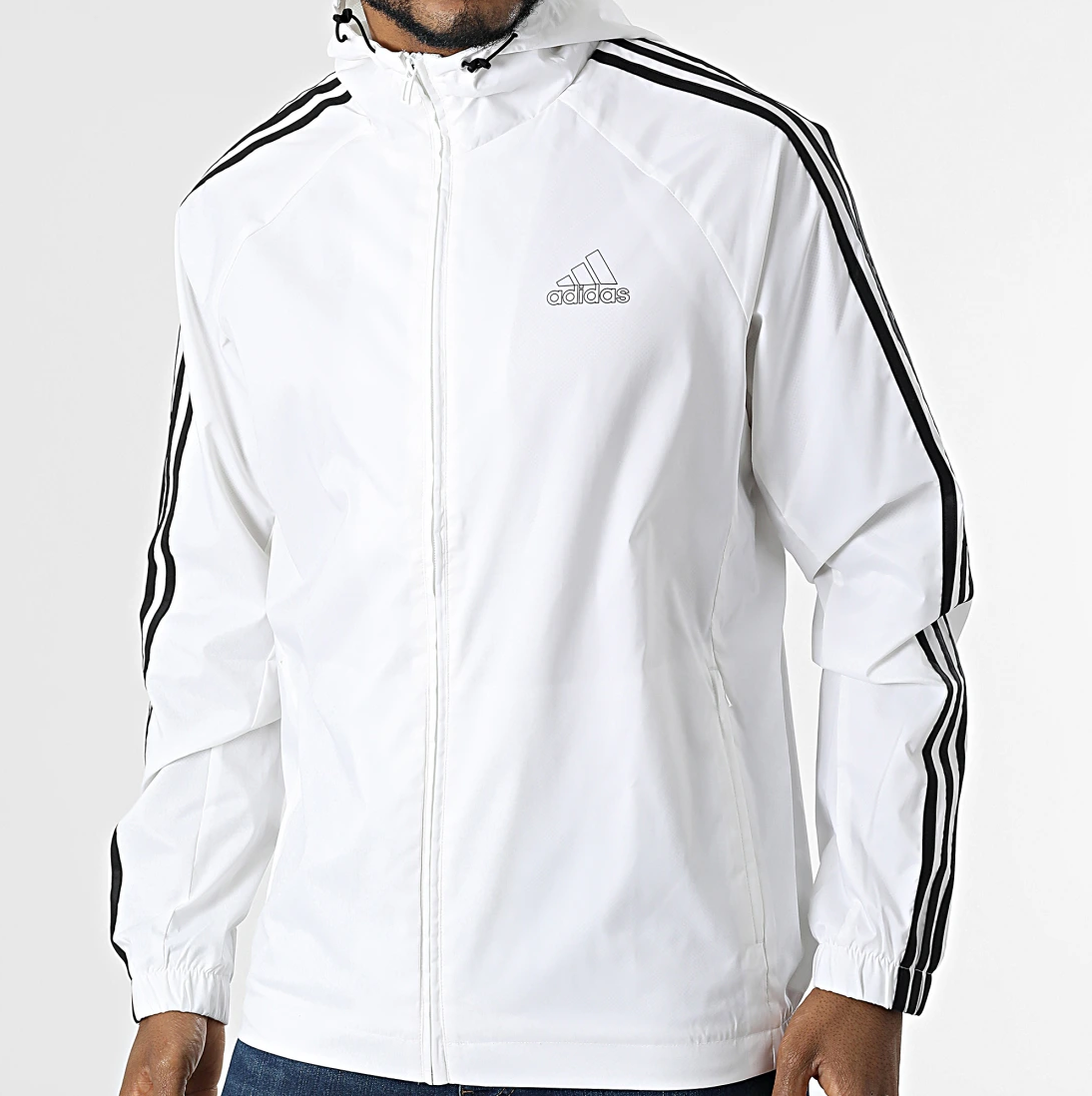 Adidas Men's Windbreaker HE4318 - White