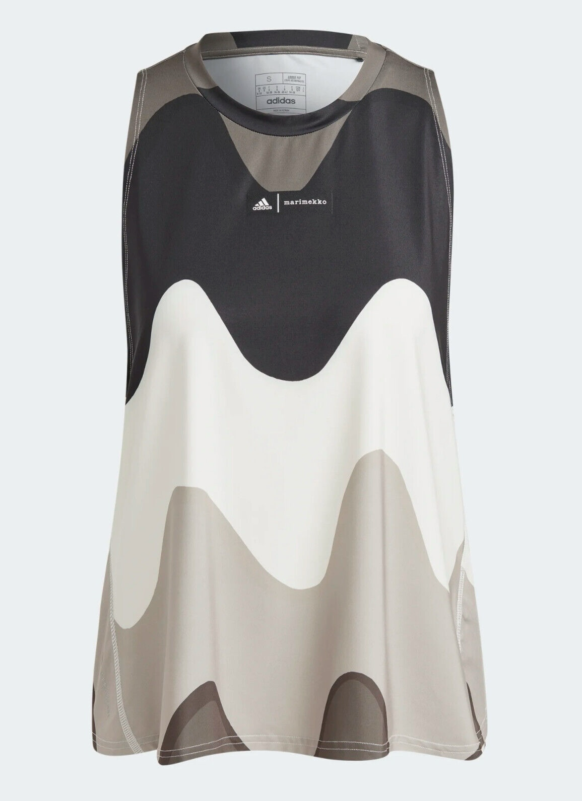 Women • Running adidas x Marimekko Run Icons 3 Bar Logo Running Tank Top HR8192