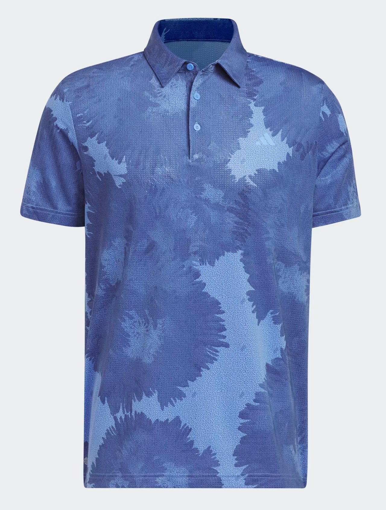 Flower Mesh Golf Four-way stretch Polo Shirt HS1128