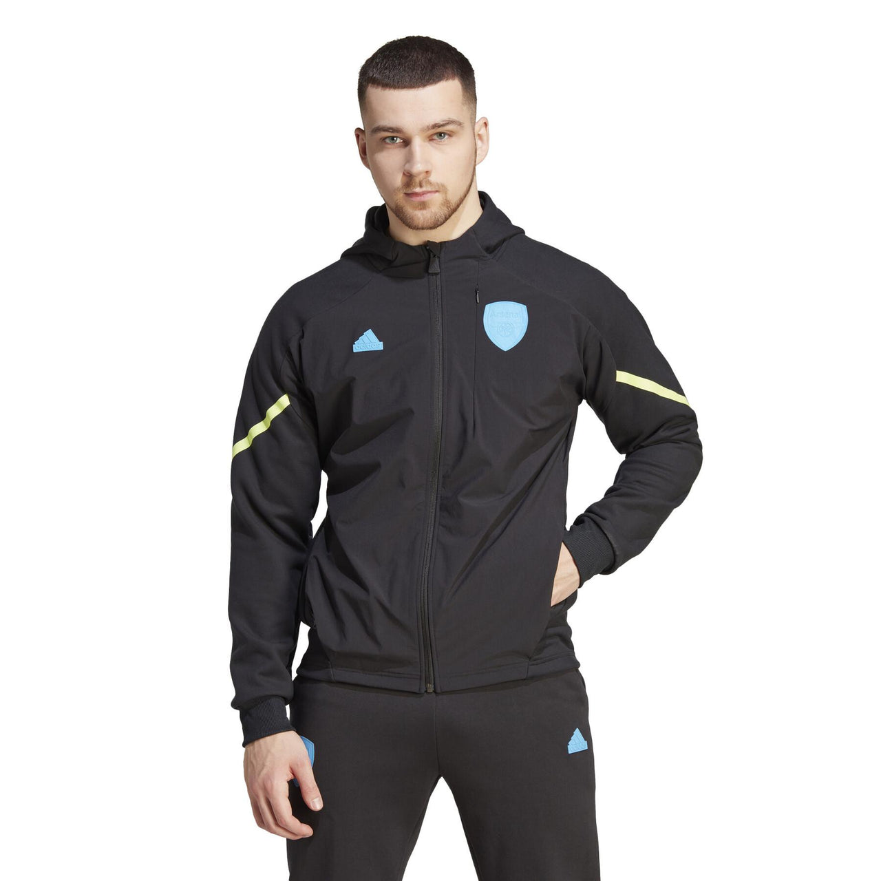 Adidas Men's Arsenal FC 23/24 D4GMD FZ Hoodie | HZ2040