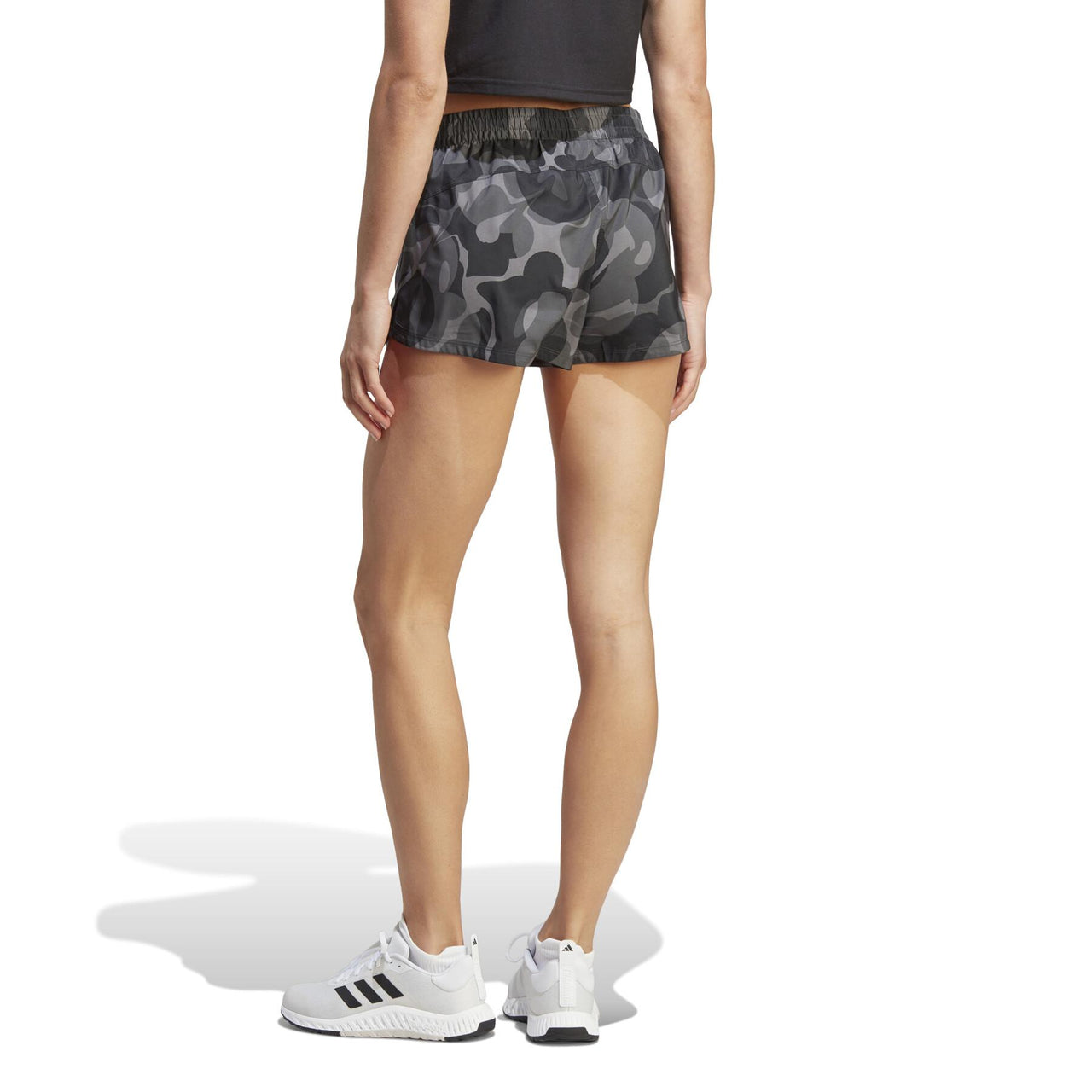 Women's Pacer Train Essentials Floral-Print Woven Shorts HZ5684