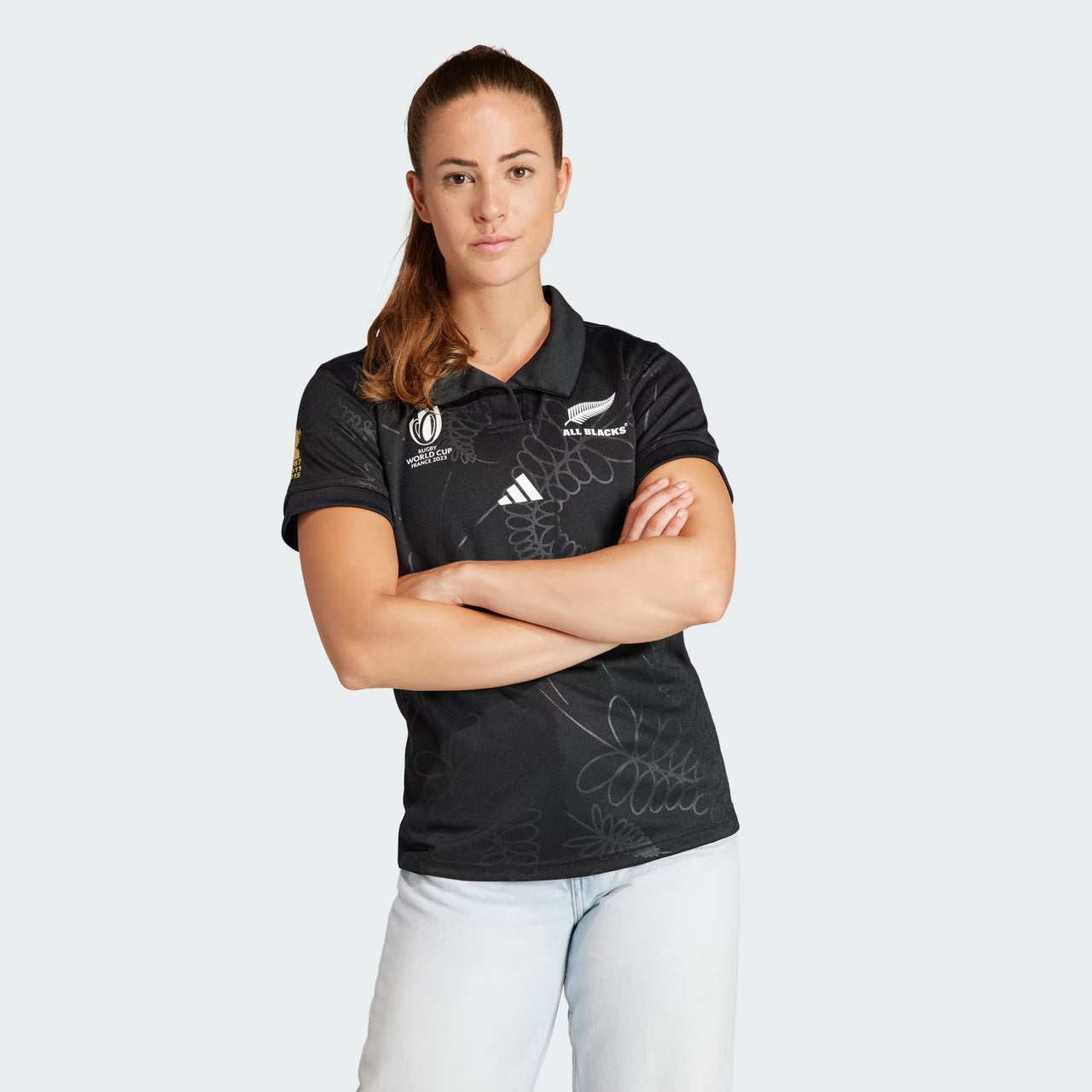 Women's All Blacks Rugby Home Jersey HZ9785
