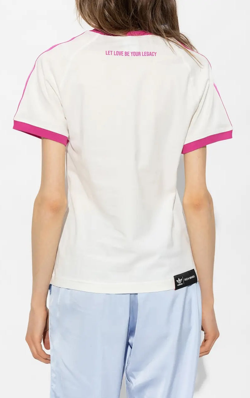 Women's Adidas Originals PRIDE RM 3-Stripes Tee IU0053