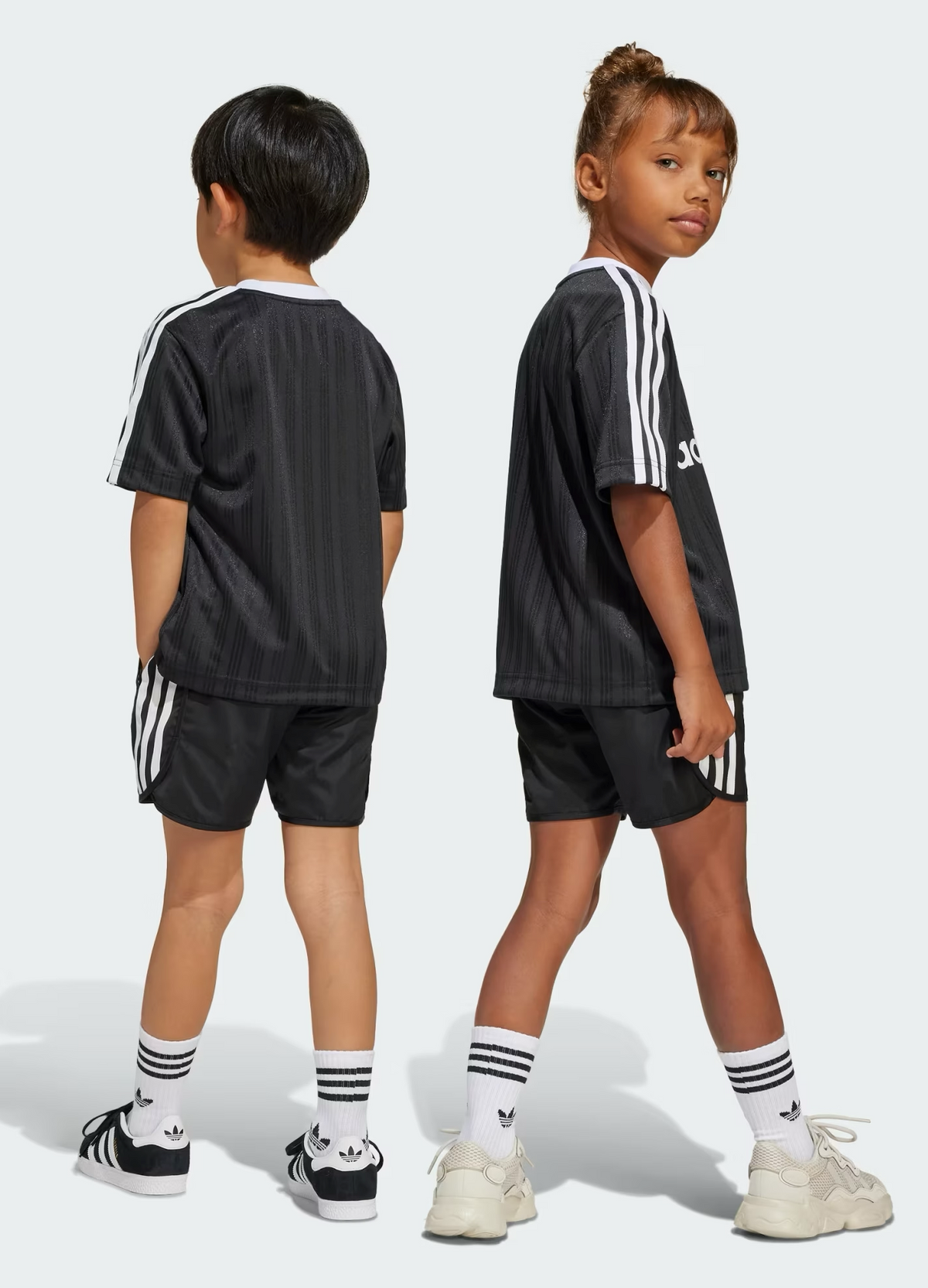Kids Adidas Originals Football Loose fit Shorts and Tee Set JC7870