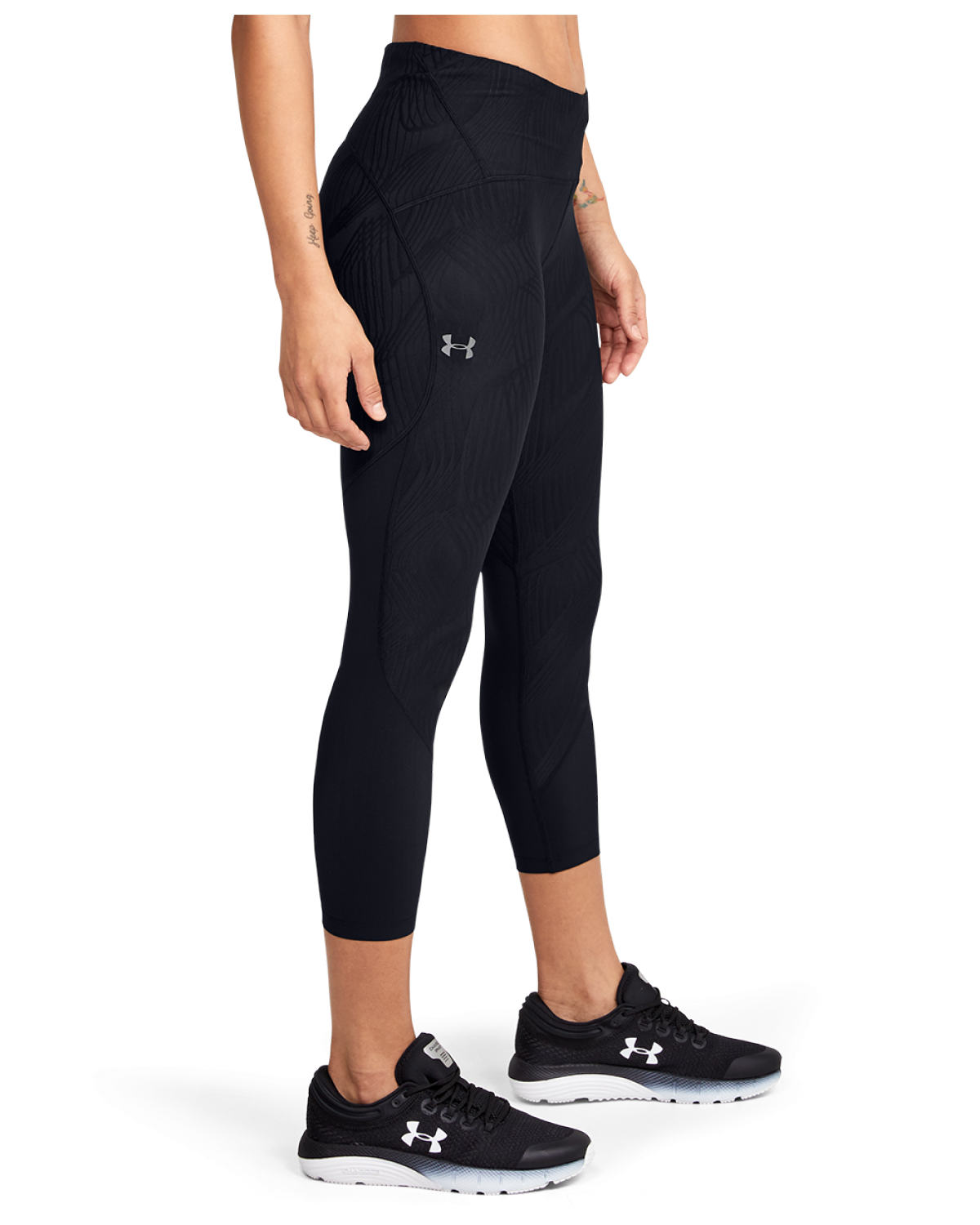 Women's UA Fly Fast Jacquard Crop 1350079-001