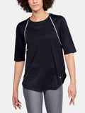 Women's UA Sun protection black t-shirt  1355649-001