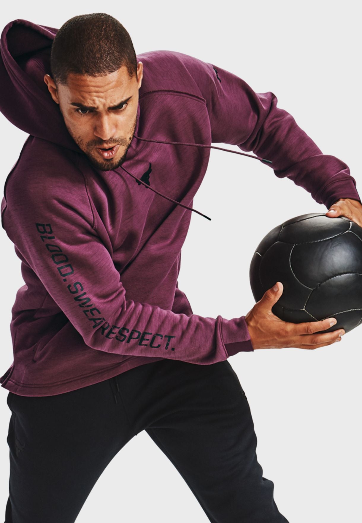 Men's Project Rock Charged Cotton® Hoodie 1357193-569