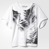 Adidas By Stella Mccartney 100% organic cotton 'Essentials Palm' T-shirt AX7429
