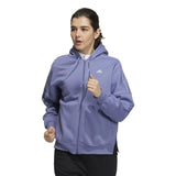 Adidas Women's Sweat Hoodie Loose Fit Full Zipper GT6362