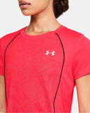 Under Armour Women's Tech Jacquard Sportswear Tee Shirt 1351962-628